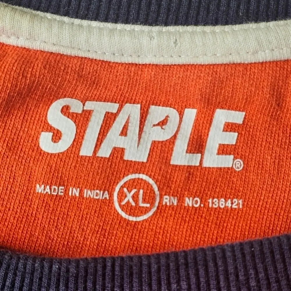 Staple pidgeon Sweatshirt Men's XL Multicolor Sweater Streetwear 80s 90s Vintage